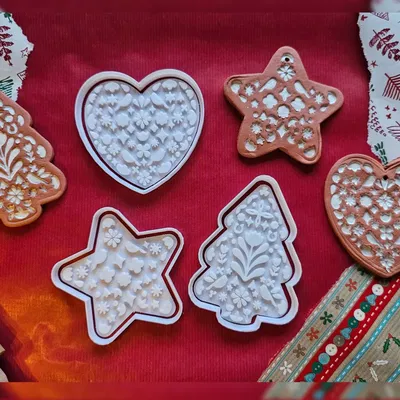 Khuôn Cắt Bánh Quy Giáng Sinh