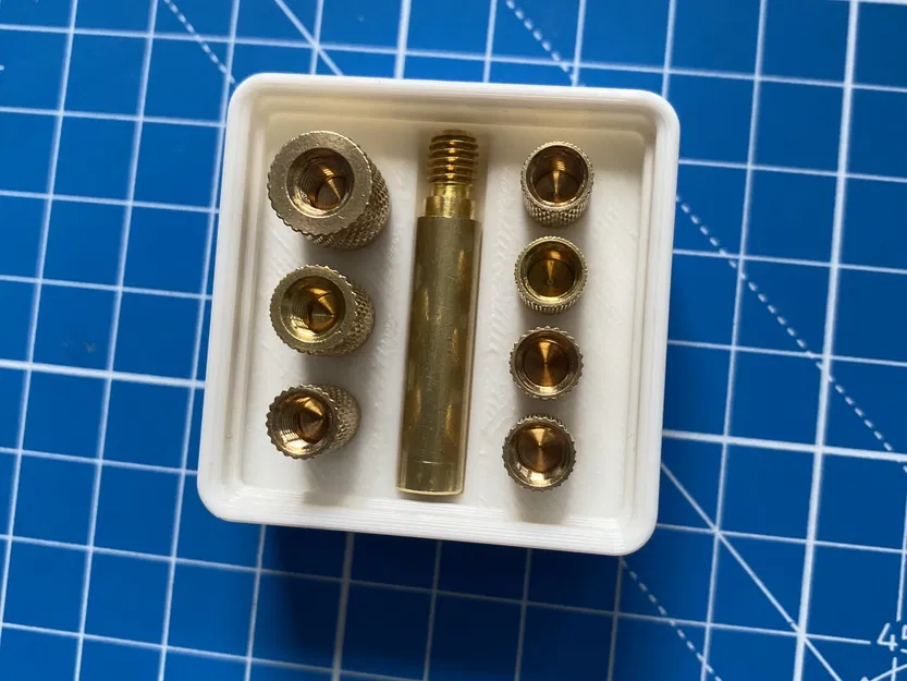 Giá Đỡ Mũi Hàn Chèn Ren Gridfinity - Image 2