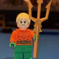Mô hình Lego Aquaman Khổng Lồ Tỷ Lệ 5:1 - Thumbnail 1