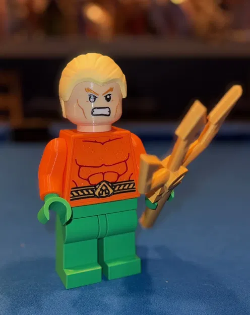 Mô hình Lego Aquaman Khổng Lồ Tỷ Lệ 5:1 - Image 2