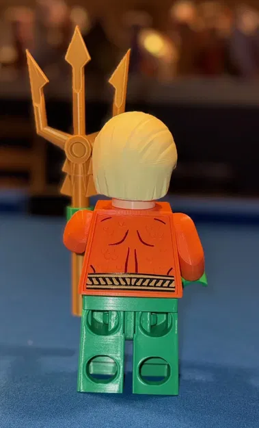 Mô hình Lego Aquaman Khổng Lồ Tỷ Lệ 5:1 - Image 3