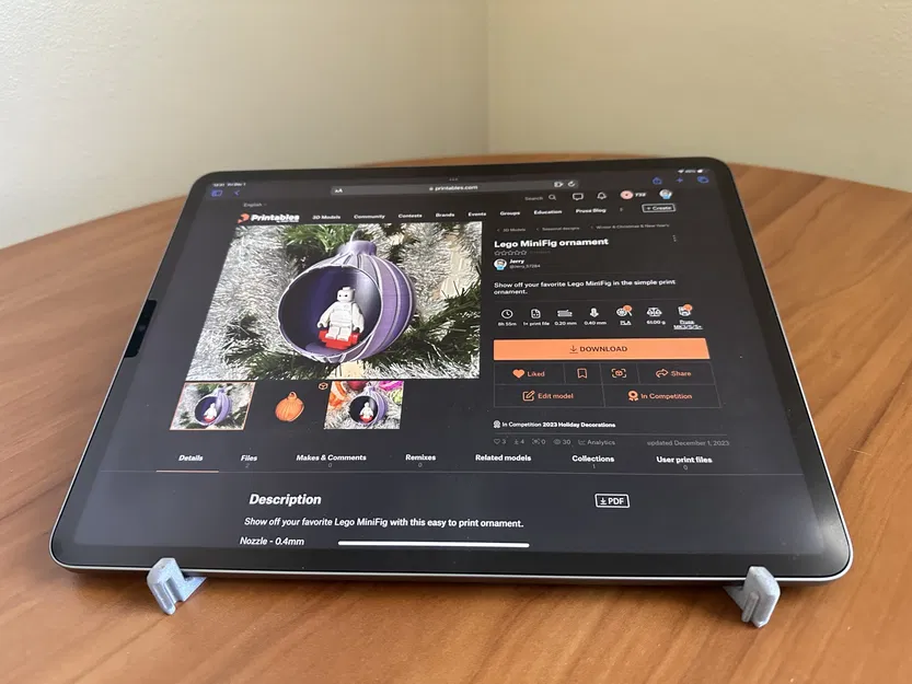 Giá Đỡ Gấp Gọn Đơn Giản Cho Sách, Laptop, Máy Tính Bảng... In-Place - Image 2