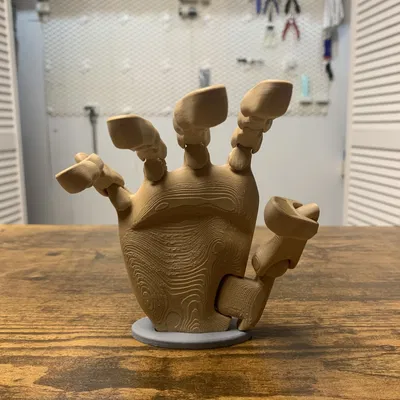 Chân đế Bàn tay (cho Mô hình Bàn tay Khớp nối Tạo dáng của Michael Wycoff)