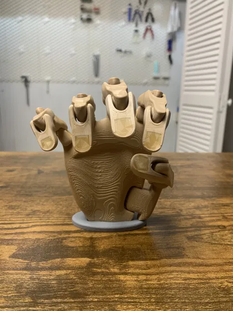 Chân đế Bàn tay (cho Mô hình Bàn tay Khớp nối Tạo dáng của Michael Wycoff) - Image 3