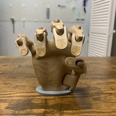 Chân đế Bàn tay (cho Mô hình Bàn tay Khớp nối Tạo dáng của Michael Wycoff)