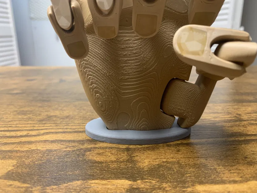 Chân đế Bàn tay (cho Mô hình Bàn tay Khớp nối Tạo dáng của Michael Wycoff) - Image 4