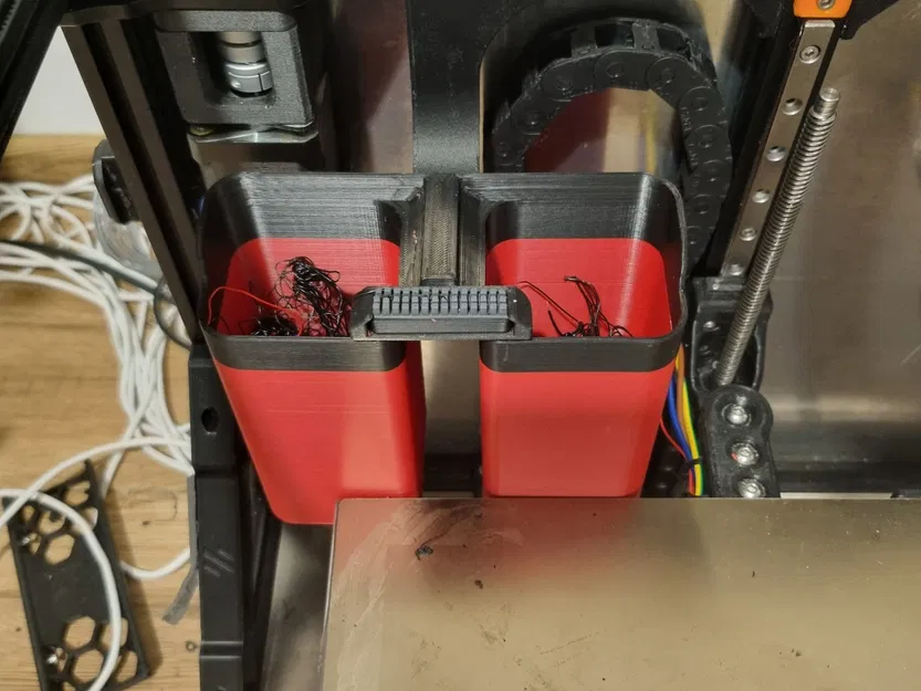 Voron Trident: Bộ đựng nhựa thừa + cọ vệ sinh nozzle - Image 2