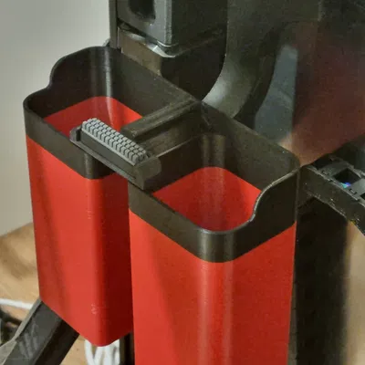 Voron Trident: Bộ đựng nhựa thừa + cọ vệ sinh nozzle