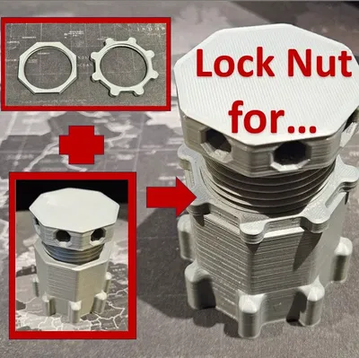 Đai Ốc Khóa Cho Chân Đế Điều Chỉnh Chiều Cao