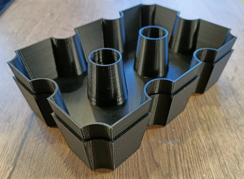 Khuôn Đá Thùng Bia Có Thể Xếp Chồng - Biertragerl Eiswürfel (Xếp Chồng) - Image 1