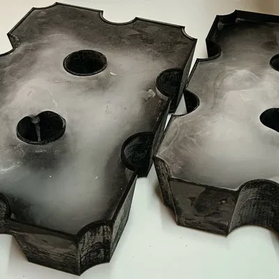 Khuôn Đá Thùng Bia Có Thể Xếp Chồng - Biertragerl Eiswürfel (Xếp Chồng)