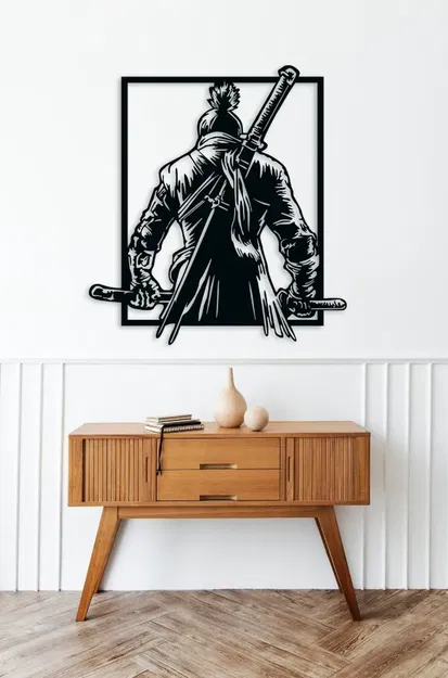 Tranh Treo Tường Võ Sĩ Nhật Bản Samurai - Image 1