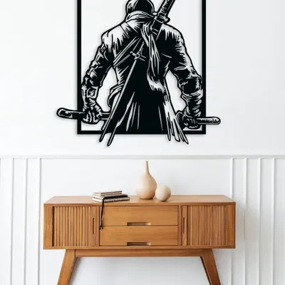 Tranh Treo Tường Võ Sĩ Nhật Bản Samurai