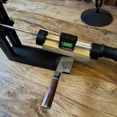 Máy mài dao Dundee V1 cho dao bếp với đá mài 180mm