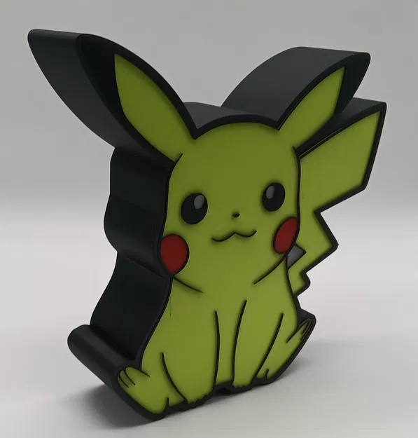 Đèn ngủ Pikachu nhiều màu sắc - Image 2