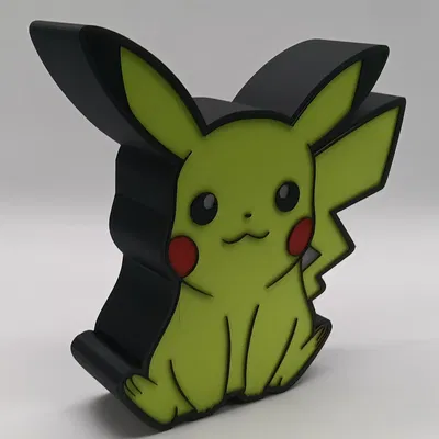 Đèn ngủ Pikachu nhiều màu sắc