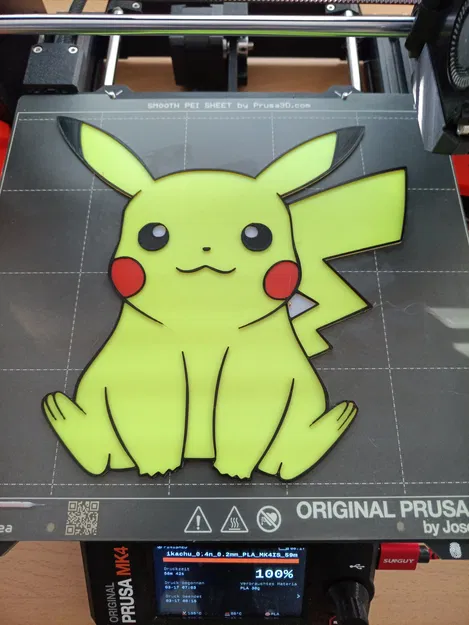 Đèn ngủ Pikachu nhiều màu sắc - Image 3
