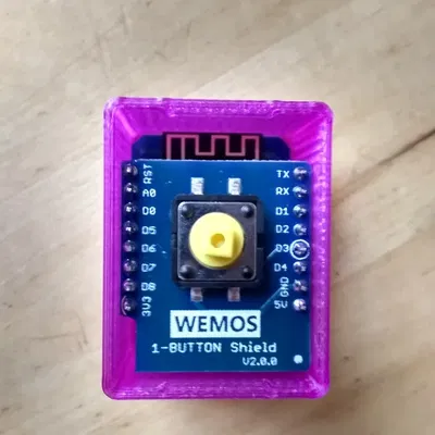 Vỏ bọc cho công tắc đèn từ xa sử dụng WeMos D1 Mini