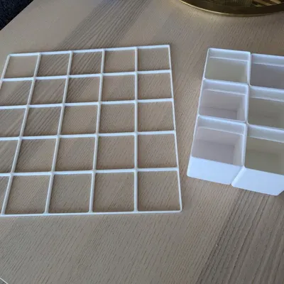 Khay lưu trữ LEGO Brickfinity cho ngăn kéo IKEA ALEX