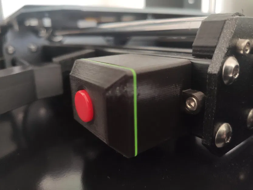 Vỏ bảo vệ WeMos D1 Mini với nút bấm gắn trên thanh nhôm 3030 - Image 2