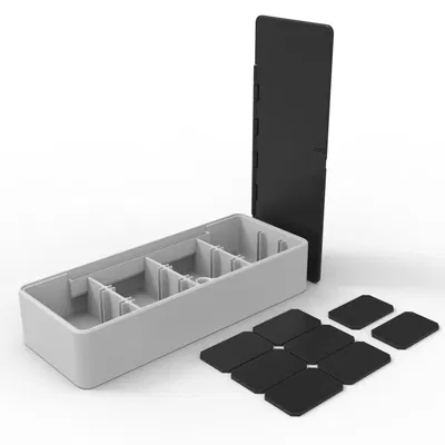 Hệ thống lưu trữ mô-đun UMSS với hộp có nắp