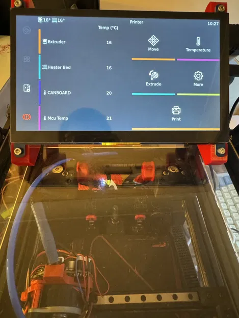 Giá đỡ màn hình HDMI 7 inch cho Voron V0 - Image 1