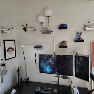 Giá treo tường đa năng cho bàn làm việc