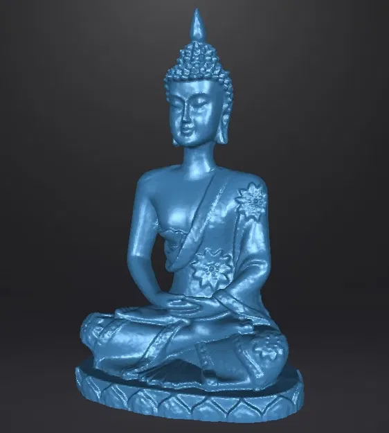 Tượng Phật trang trí kích thước 68mm x 45mm x 107mm - Image 1