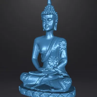 Tượng Phật trang trí kích thước 68mm x 45mm x 107mm