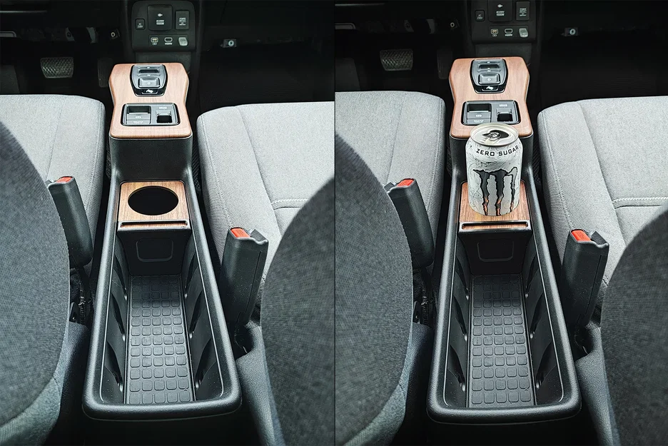 Giá đỡ lon cho bảng điều khiển trung tâm Honda E - Image 1