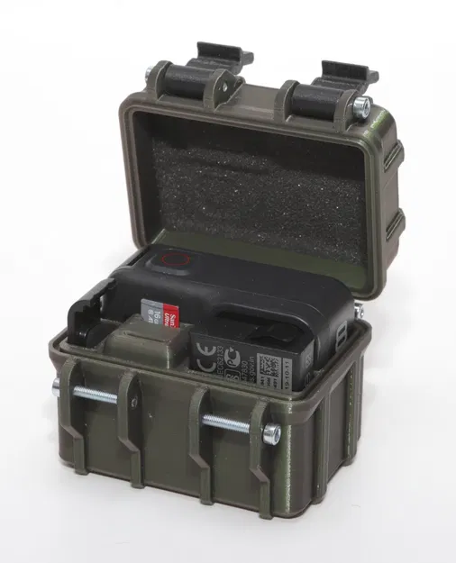 Vỏ bảo vệ GoPro 8 đa năng cho thẻ SD và pin - Image 2