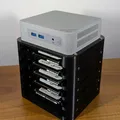 N100 NAS - Bộ lưu trữ 5 ngăn cho mini PC Beelink EQ12 - Thumbnail 1