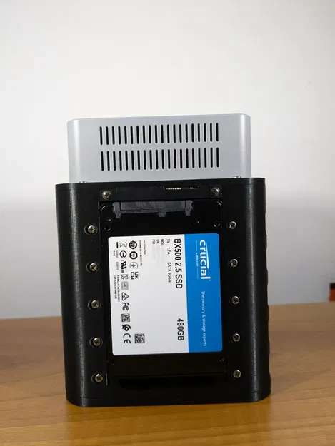 N100 NAS - Bộ lưu trữ 5 ngăn cho mini PC Beelink EQ12 - Image 6