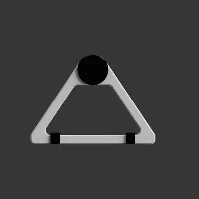 Giá đỡ cuộn filament đơn giản cho máy in 3D trên bàn