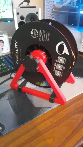 Giá đỡ cuộn filament đơn giản cho máy in 3D trên bàn - Image 7