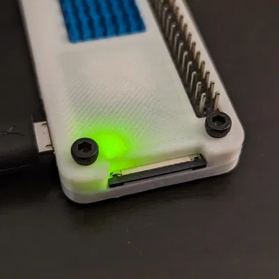 Vỏ Raspberry Pi Zero 2W với tản nhiệt và khe GPIO