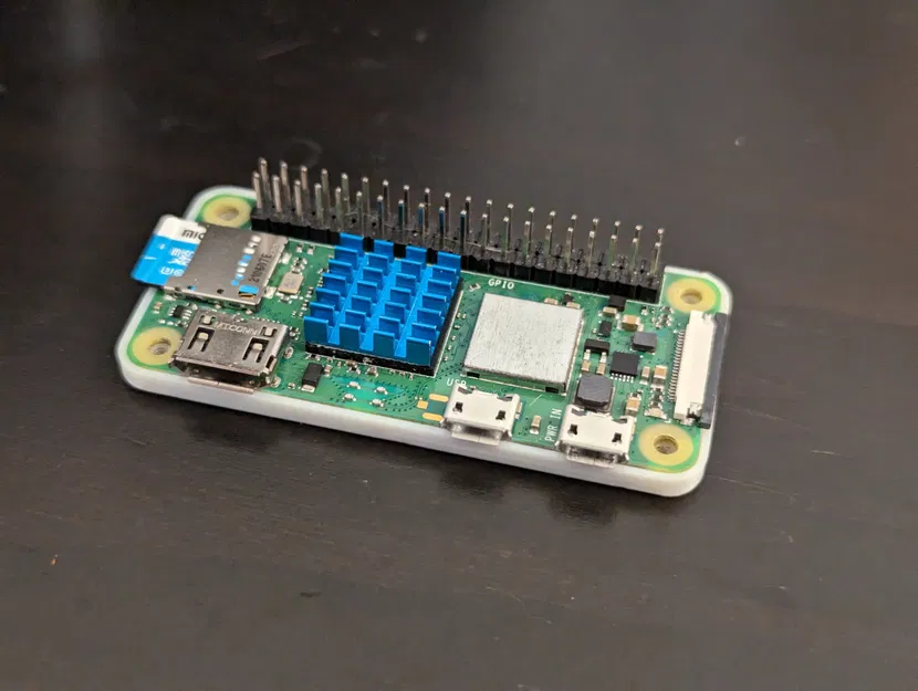 Vỏ Raspberry Pi Zero 2W với tản nhiệt và khe GPIO - Image 4