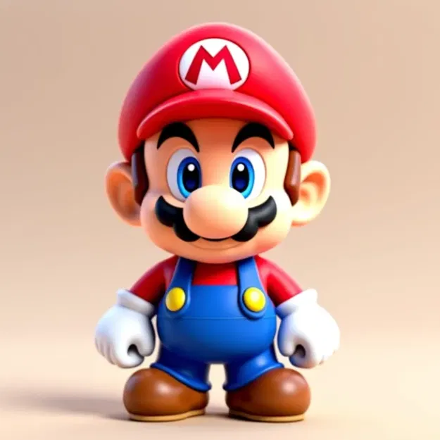 Nhân vật Super Mario dễ thương từ trò chơi Nintendo - Image 1