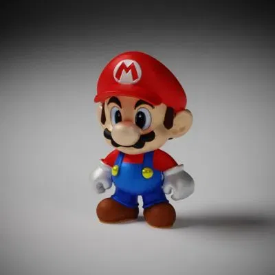 Nhân vật Super Mario dễ thương từ trò chơi Nintendo