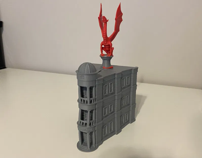 Két tiền Gringotts với nắp rồng có thể tháo rời - Image 1