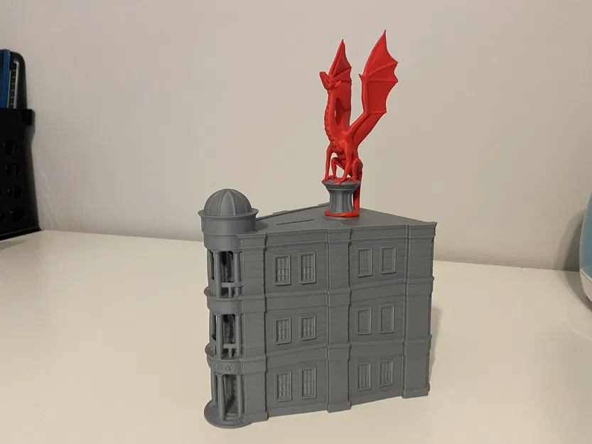 Két tiền Gringotts với nắp rồng có thể tháo rời - Image 2