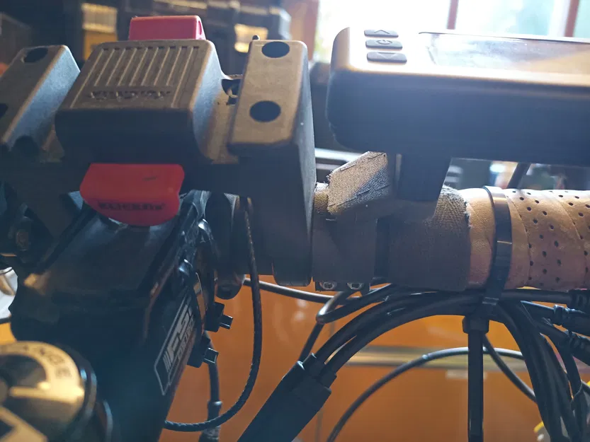 Bộ chuyển đổi LCD cho tay lái xe đạp điện 22mm đến 35mm - Image 2