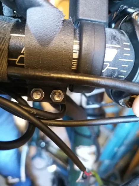 Bộ chuyển đổi LCD cho tay lái xe đạp điện 22mm đến 35mm - Image 4