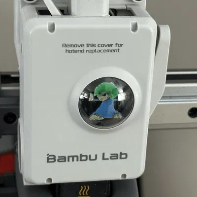 Lemming trong máy giặt - Đĩa cho cửa sổ chuyển động Filament từ Bambu Lab A1mini