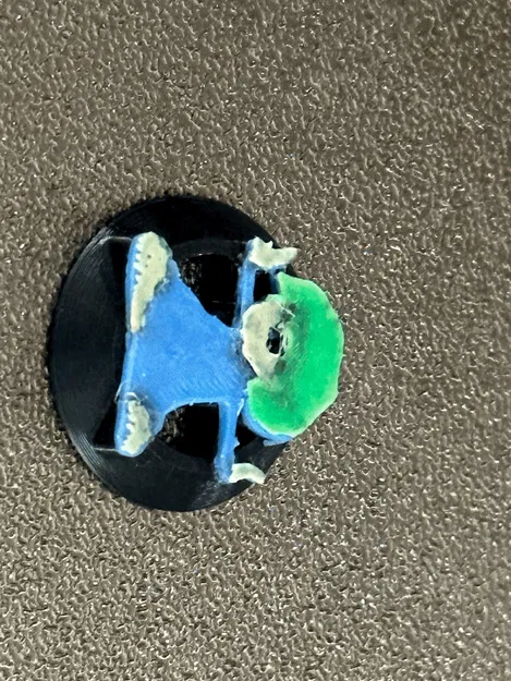 Lemming trong máy giặt - Đĩa cho cửa sổ chuyển động Filament từ Bambu Lab A1mini - Image 2