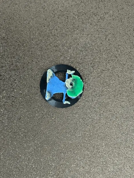 Lemming trong máy giặt - Đĩa cho cửa sổ chuyển động Filament từ Bambu Lab A1mini - Image 3