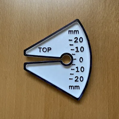 Thước đo độ lệch bề mặt điều khiển cho máy bay lượn