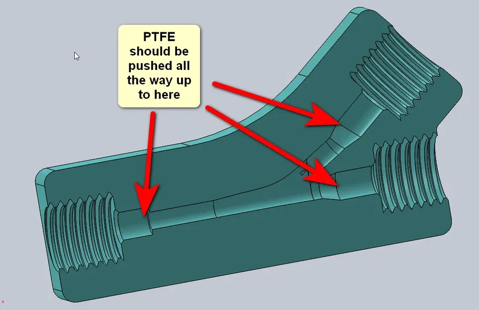 Bộ chia Y hoạt động cho máy in Bambulab - Image 2