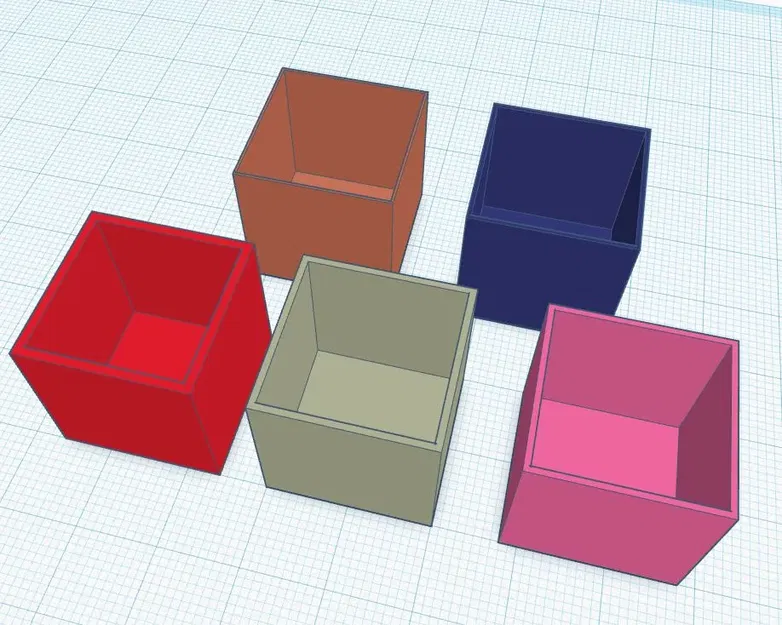 Khối vuông kiểm tra độ đùn cho máy in 3D - Image 1