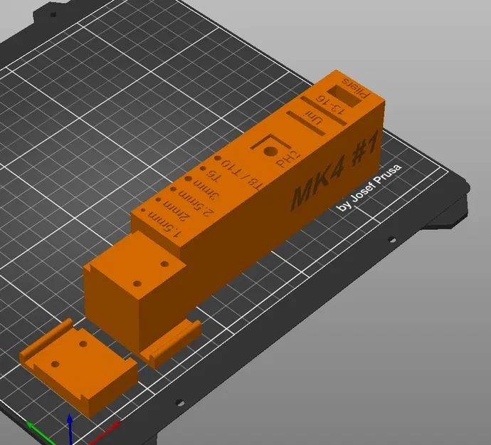 Giá đỡ công cụ gắn khung MK4 với văn bản tùy chỉnh - Image 1
